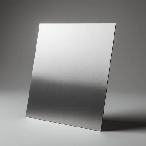 Анодированный лист серебро зеркальный 0.6х1250х2500 мм