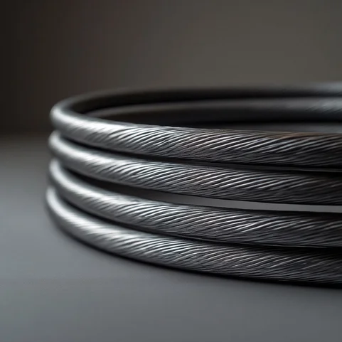 Канат авиационный нержавеющий 5 мм 6х7(1+6)+1х7(1+6) ГОСТ 2172-80