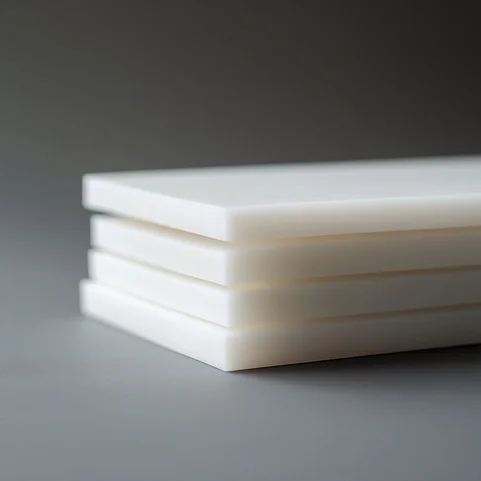 Капролон плита 15х2000х1000 мм высший сорт белая PA 6