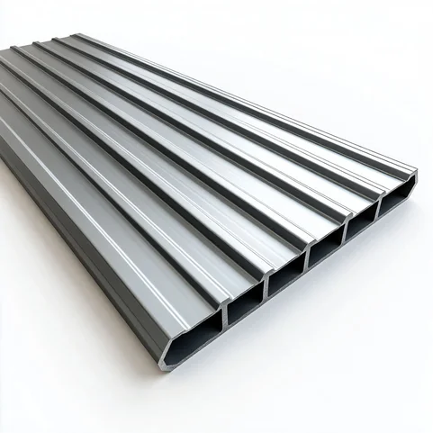 Двусторонний профнастил для кровли Н75-0.6-800 4 м RAL 7040