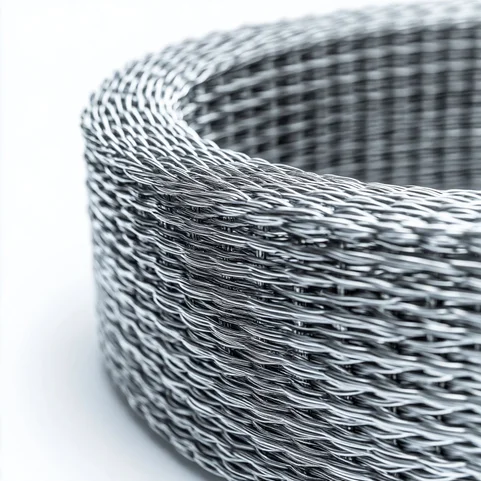 Сетка стальная рукавная 0.05 мм 03Х17Н13М2 ТУ 14-171-143-97