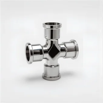 Крестовина стальная проходная 3 мм ст45