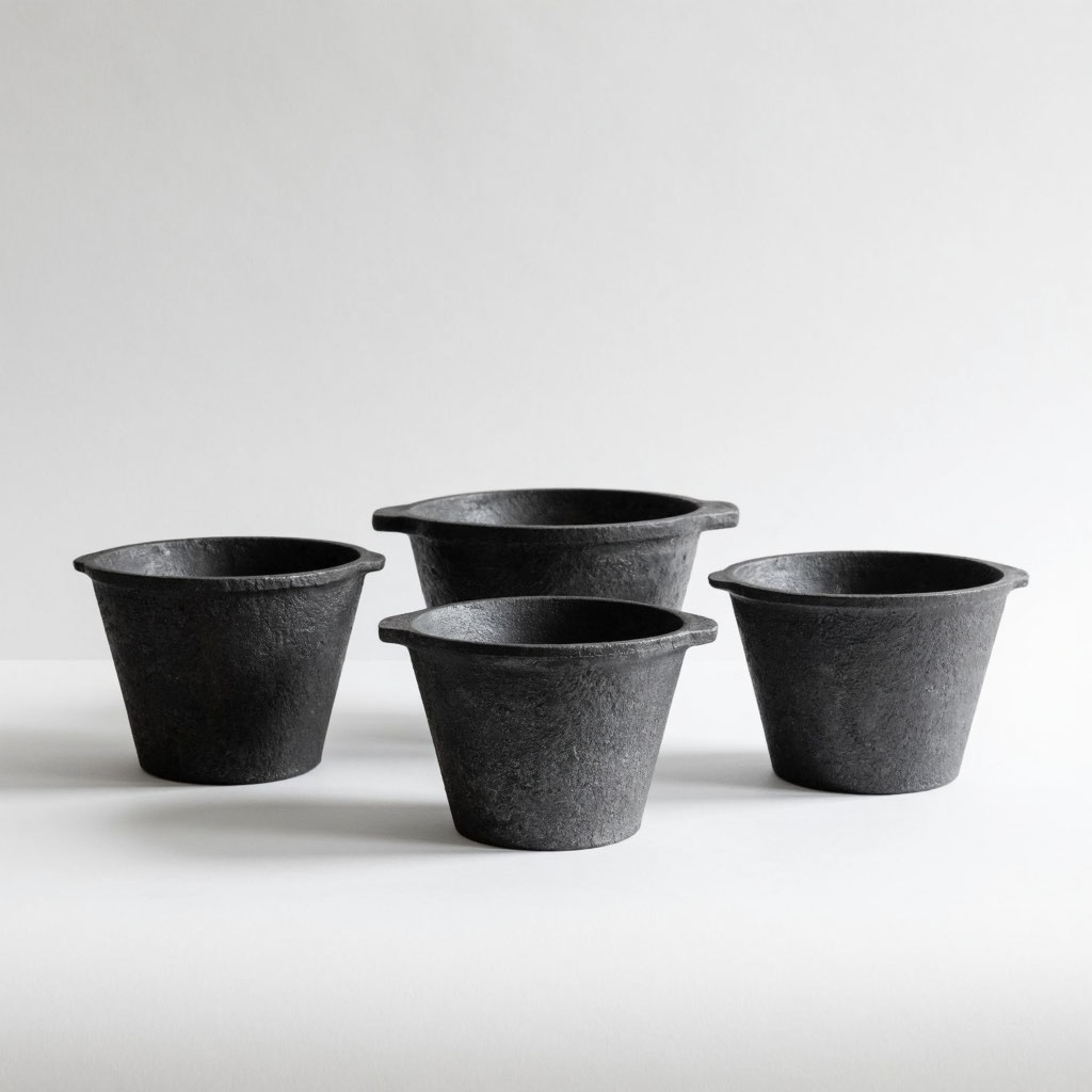 Чугунный тигель 300 кг СЧ20