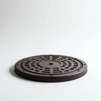 Люк смотрового колодца