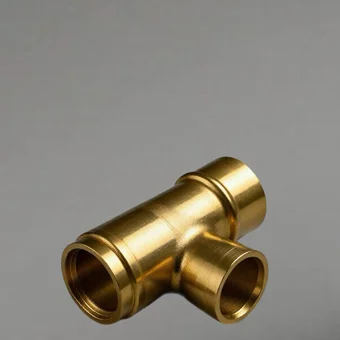Тройник латунный