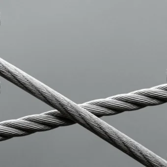 Канат стальной двойной свивки